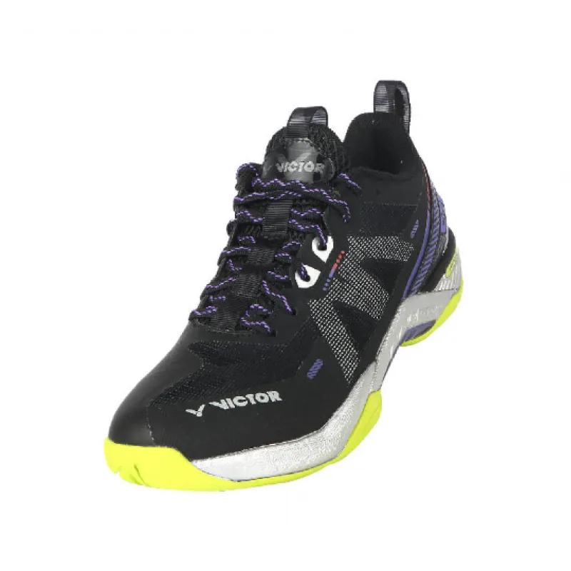 Victor S82III Professional Badminton Shoes (Black)