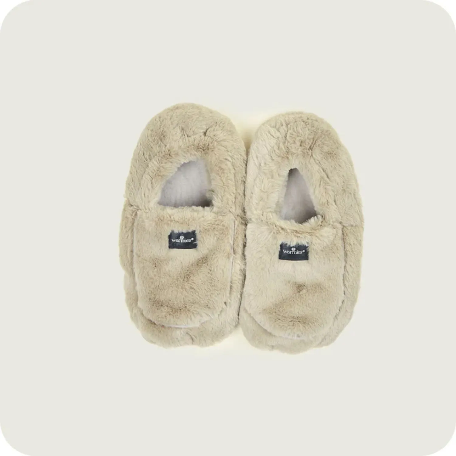 Warmies Luxury Latte Slippers