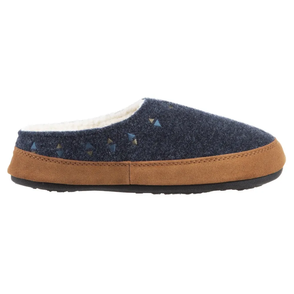 Women's Geo Embroidered Clog Slipper with Cloud Cushion® Comfort