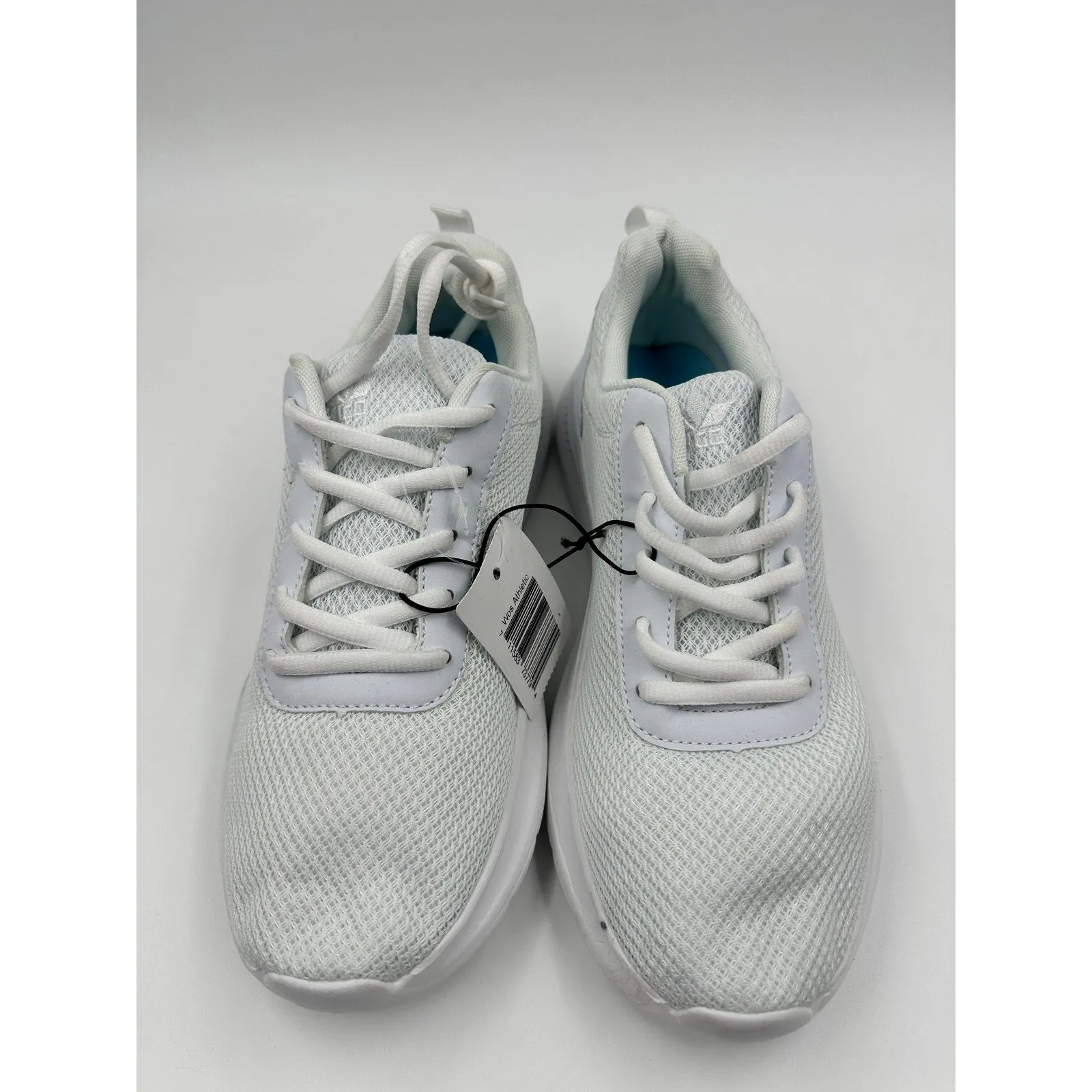 Women's Size 9, All White Sneakers Ready to Match Any Outfit