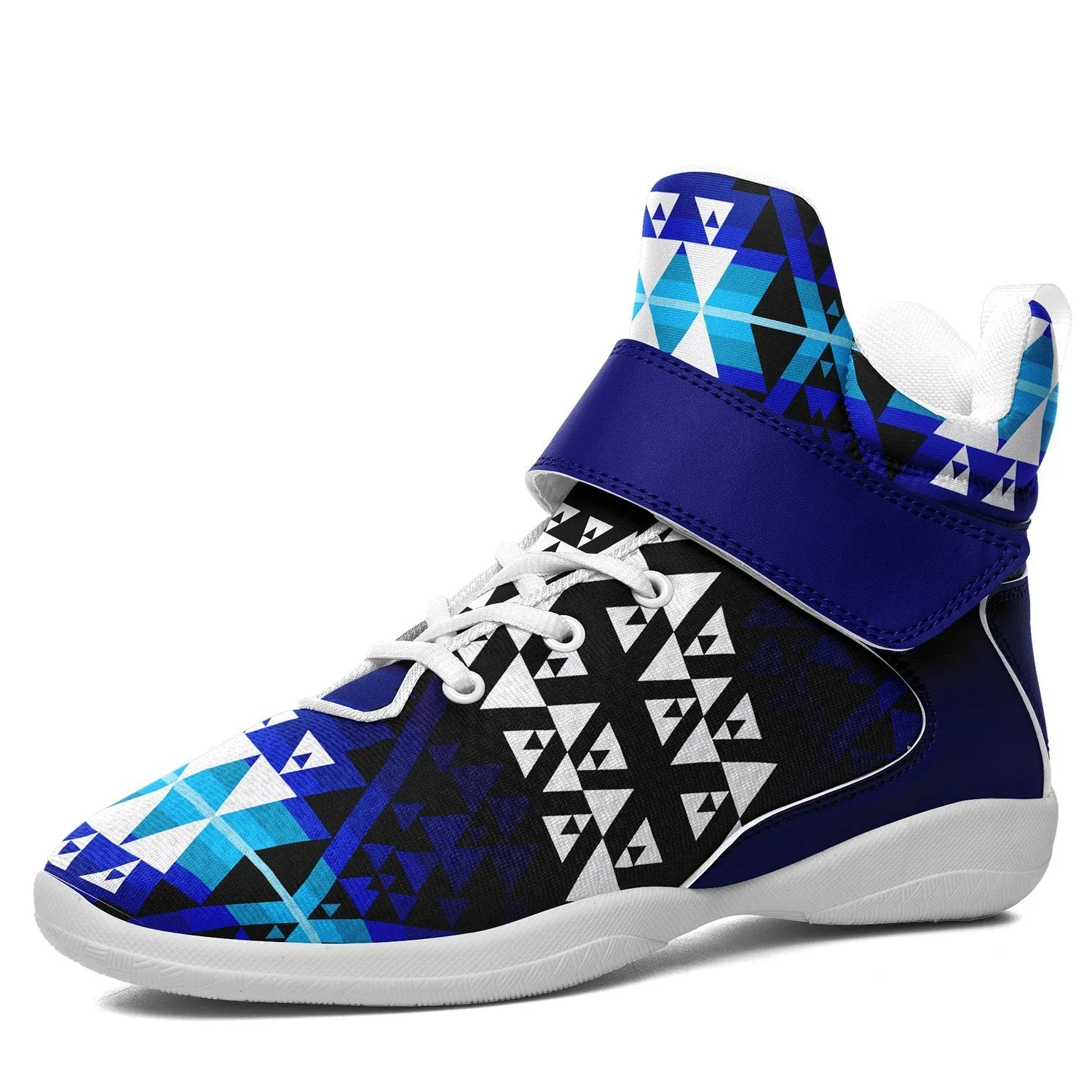 Writing on Stone Night Watch Ipottaa Basketball / Sport High Top Shoes