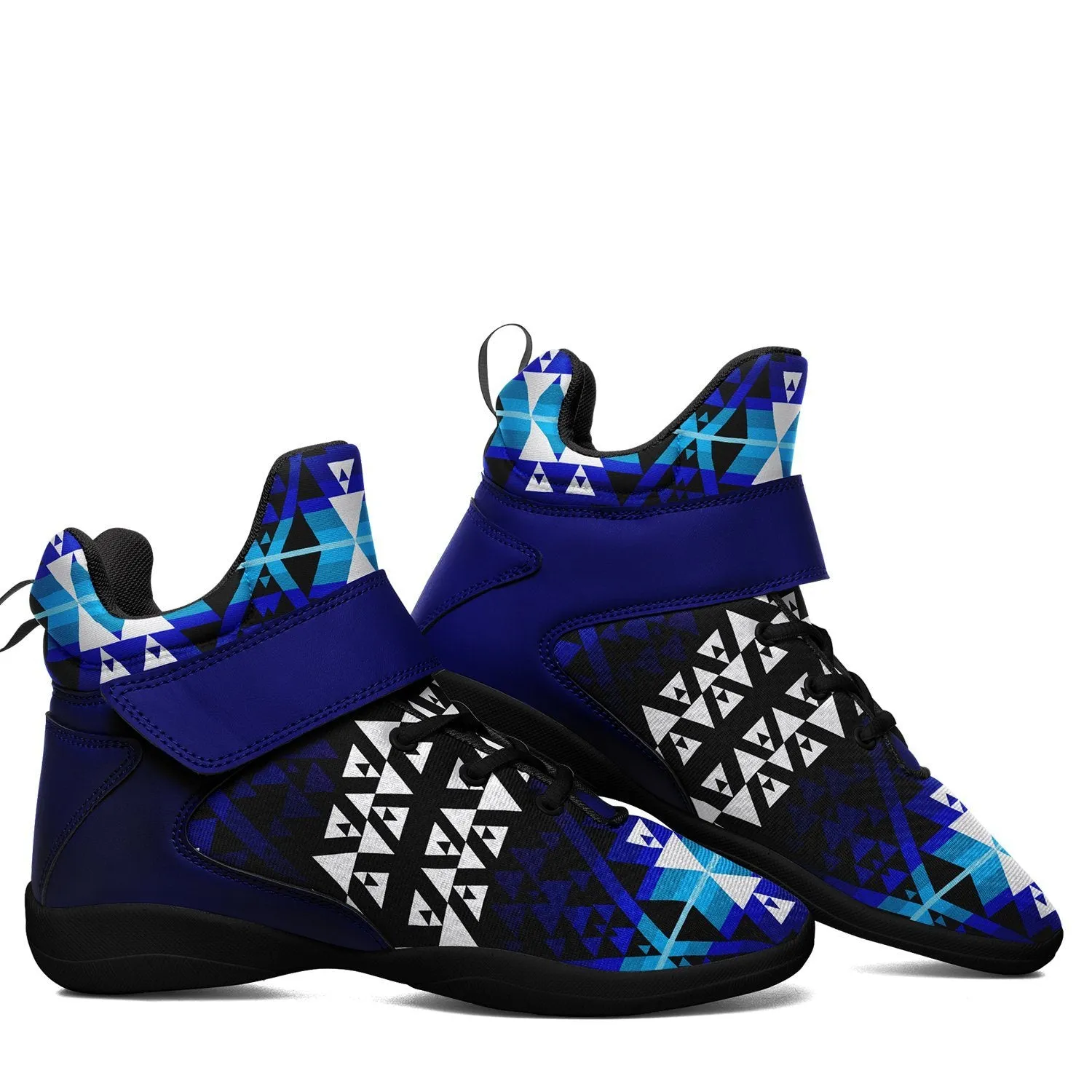 Writing on Stone Night Watch Ipottaa Basketball / Sport High Top Shoes