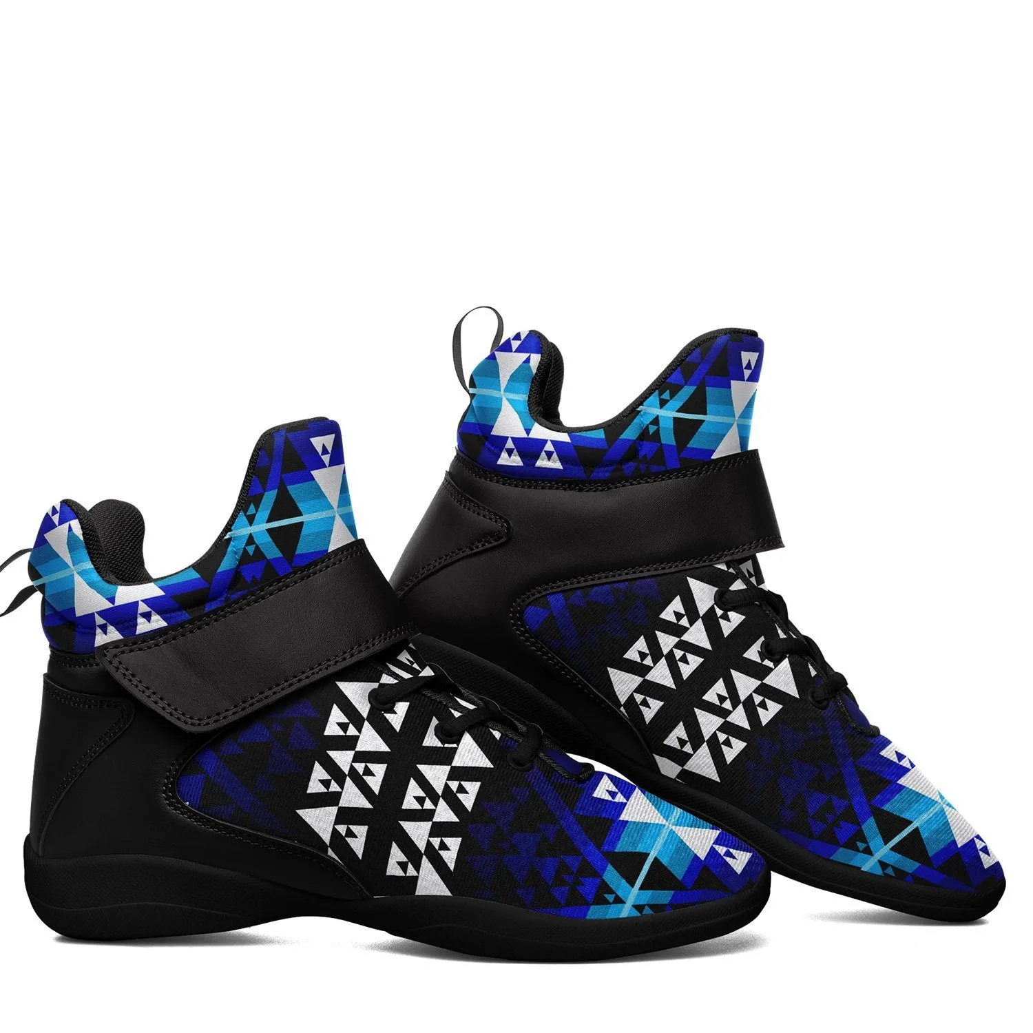 Writing on Stone Night Watch Ipottaa Basketball / Sport High Top Shoes