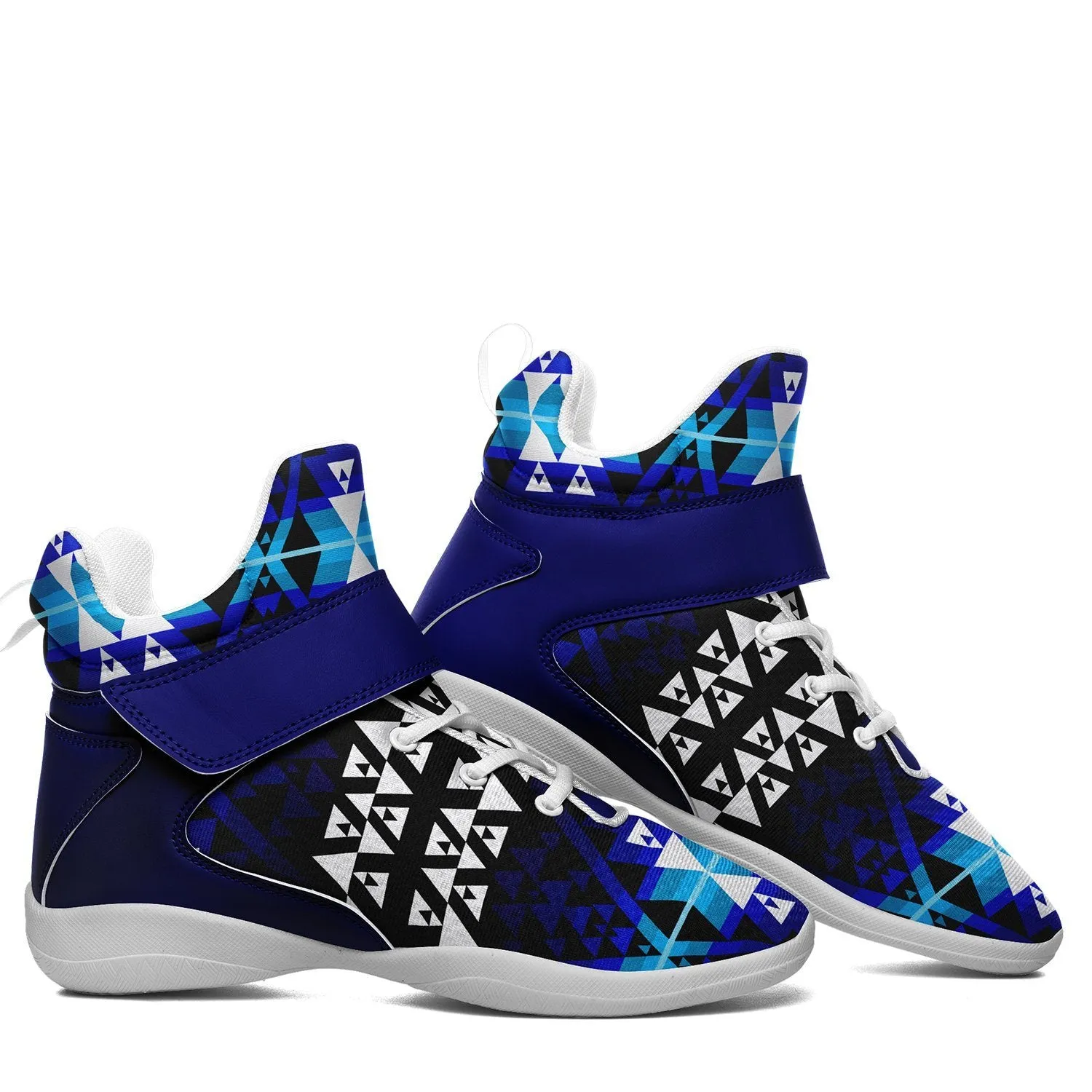 Writing on Stone Night Watch Ipottaa Basketball / Sport High Top Shoes